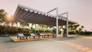 L Model Pergola Tente