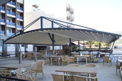 Pergola Askılı Tente Sistemleri