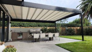 Elektrikli Pergola Tente