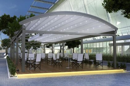 Oval Pergola Tente Sistemi
