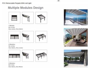 Pergola Kumandalı Otomatik Motorlu Raylı Tente Ruhsata Tabi Midir