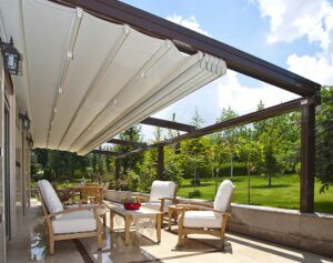 ileri Geri Çekilebilir Pergola Tente