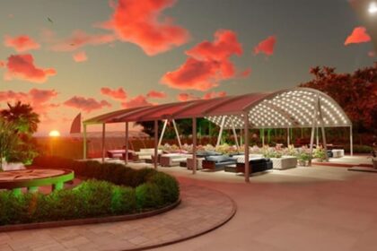 Pergola Otomatik açılır kapanır tente
