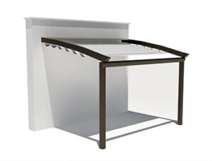 Pergola Oval Eğimli Tente